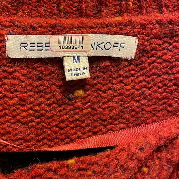 Rebecca Minkoff Cold Shoulder Wool Blend Sweater - Picture 3 of 4